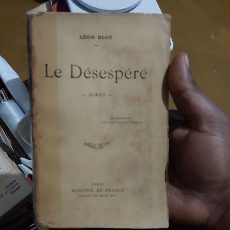 Livre Rare 'Le Désespéré' Par Léon Bloy - Édition Originale 1886 - Reliure Semet-Plumelle