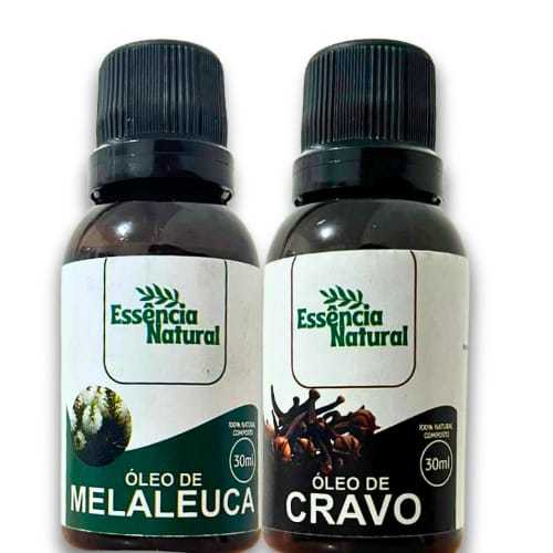 Oleo de Melaleuca + Óleo de Cravo /Micose nas unhas, Fungos e bacterias ...