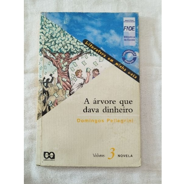 livro novela A árvore que dava dinheiro infantil | Shopee Brasil