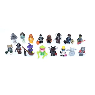 Lego Minifigures Série 14 Monsters Coleção Completa C/ 16