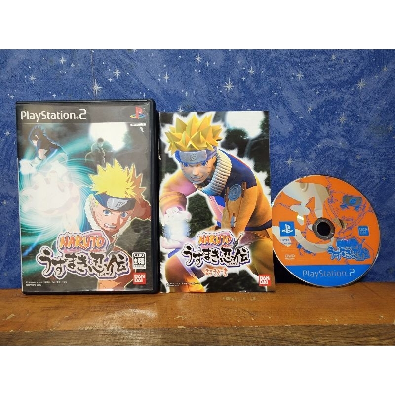 Jogo - Naruto: Uzumaki Ninden (Uzumaki Chronicles) - Sony Playstation 2 PS2