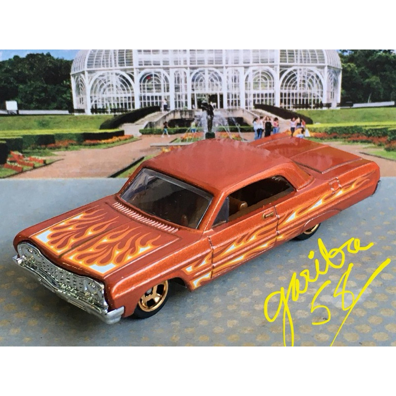HOT WHEELS '64 CHEVY IMPALA 2024 HW FLAMES 5-PACK GARIBA58