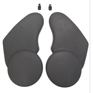 Kit Capa Acabamento Lateral Banco Ford Fiesta Ka (97 A 2007) Escort Courier - CINZA OU GRAFITE