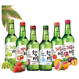 Kit 3 Sabores De Soju Bebida Destilada Coreana Sochu