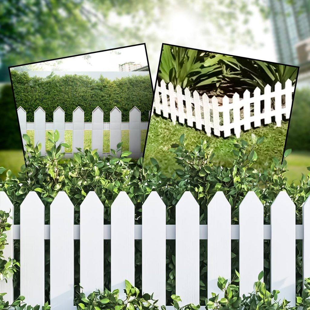 Kit 21 Cercas Plástica Decorativa Jardim Inglês A MAIOR DO MERCADO