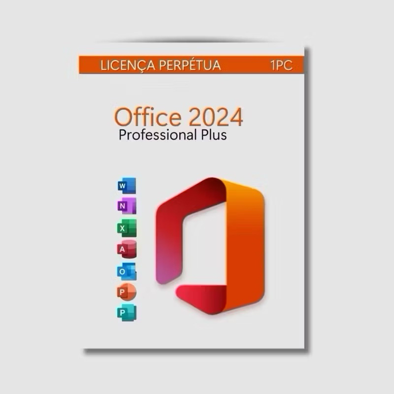 Pacote Office 2024 Pro Plus Vitalício 01 PC