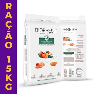 Ração Biofresh Cães Adultos Raças Grandes e Gigantes - 15Kg em Oferta na Shopee