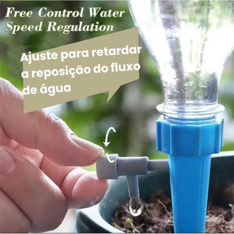 Gotejador Irrigador Acoplável em Garrafa PET 5