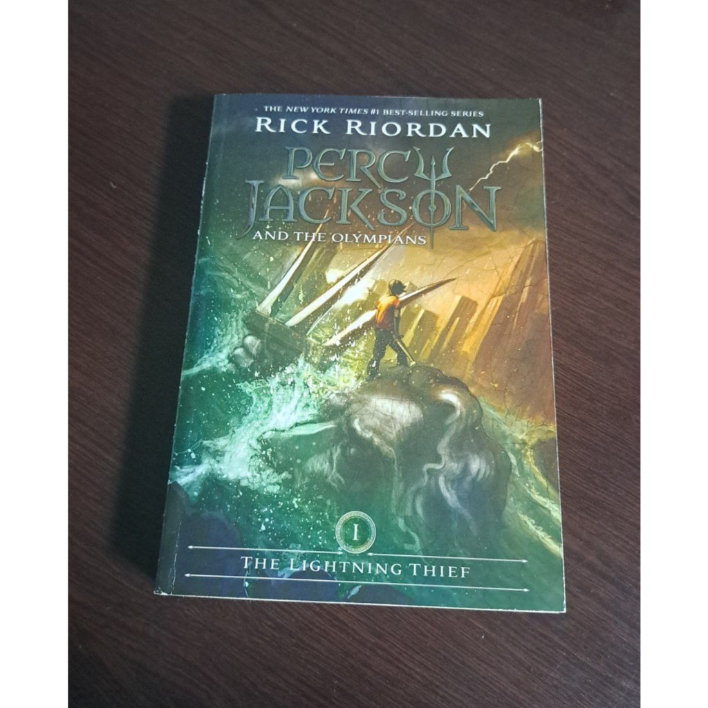 Percy Jackson and the Olympians, book one the lightning thief | Shopee ...