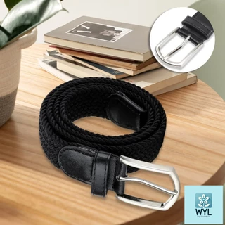 Cinto Elástico Moda Unissex Feminino Masculino Fivela de Metal Elástico e Lona Tático Casual Versátil em Oferta na Shopee