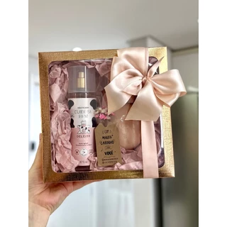 Kits Presente Boticário Deleite, lembrancinha para aniversario, dias das mães, dia da mulher, natal, amigo secreto, mimo em Oferta na Shopee