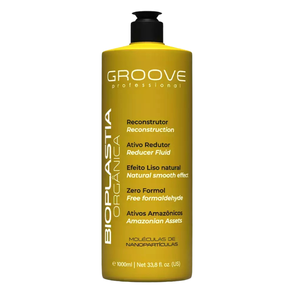 Escova Progressiva Bioplastia Orgânica Sem Formol Groove Professional ...