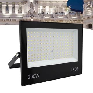 Refletor Led 600w Holofote Prova D'água Bivolt Luz Branco Frio
