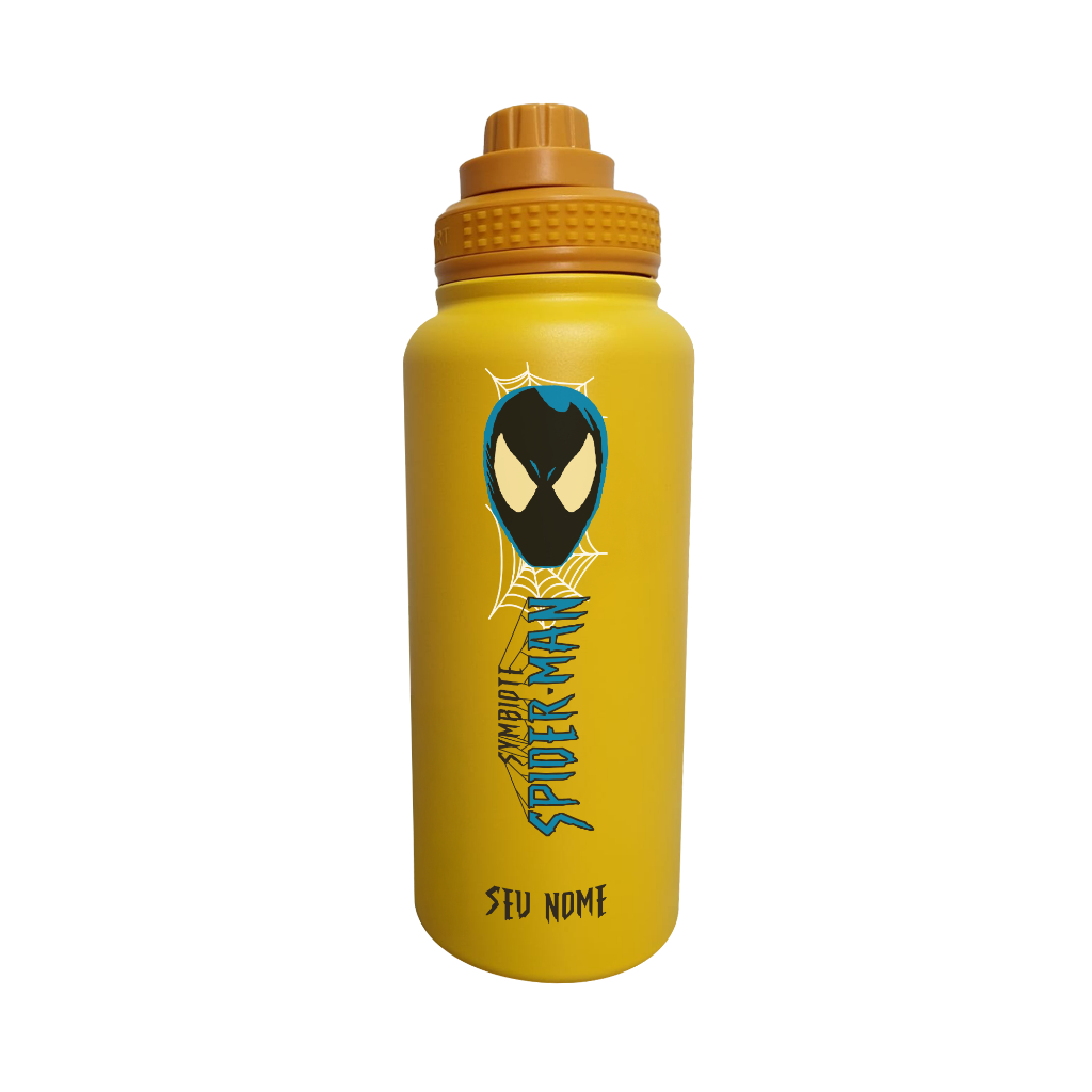Garrafa Térmica Fresh de 1L Com Alça Personalizada do Homem-Aranha ...