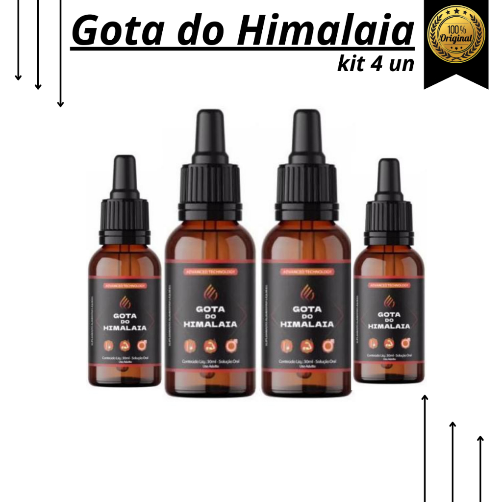 4 GOTA DO HIMALAIA 30ML ORIGINAL | Shopee Brasil
