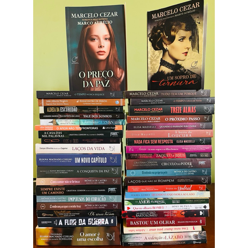 Livros de Romance Espírita - Eliana Machado Coelho, Marcelo Cézar ...