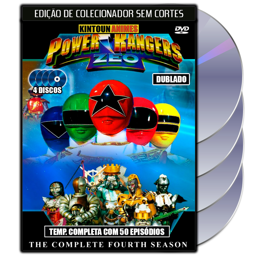 その他 Group Power Winter07 CD&DVD Power Rangers: Zeo - Série Completa E Dublada Em Dvd | Shopee Brasil