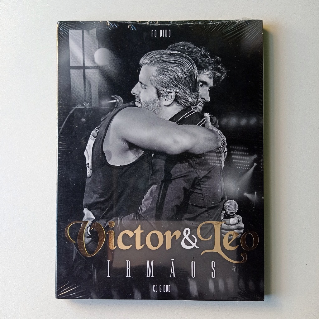 Cd + Dvd Victor e Leo Ao Vivo - Irmãos - Original Lacrado | Shopee Brasil