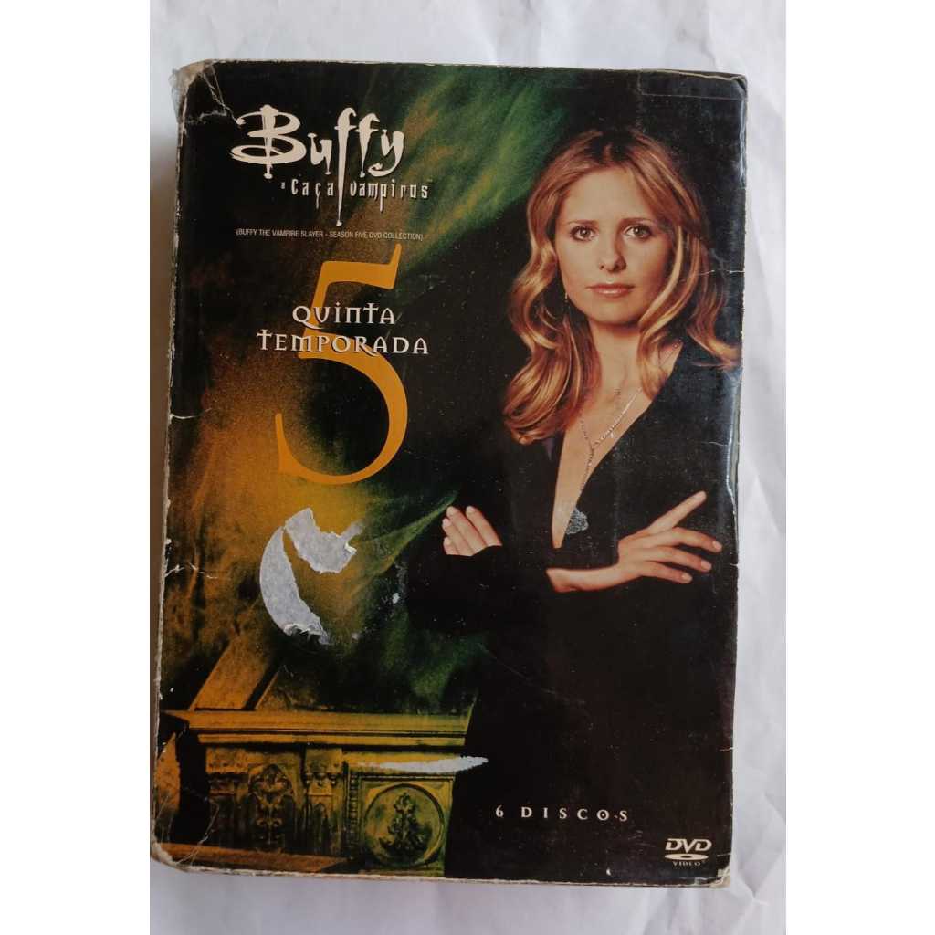 BOX DVD BUFFY A CAÇA VAMPIROS 5º TEMPORADA - 6 DISCOS | Shopee Brasil