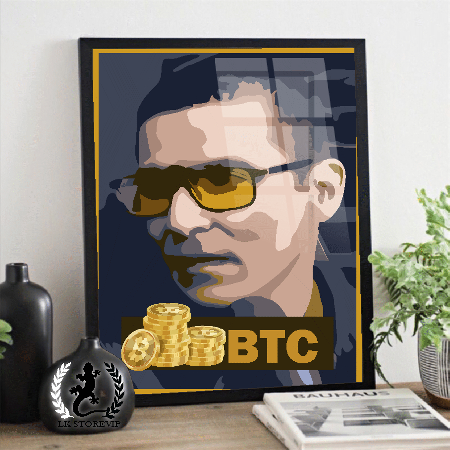 Quadro decorativo Bitcoin Cripto dinheiro Renato redpill blackpill bitcoin  38 alta qualidade | Shopee Brasil