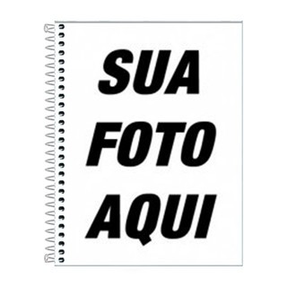 Caderno Com Sua Foto 1 10 15 ou 20 Matérias Escolar