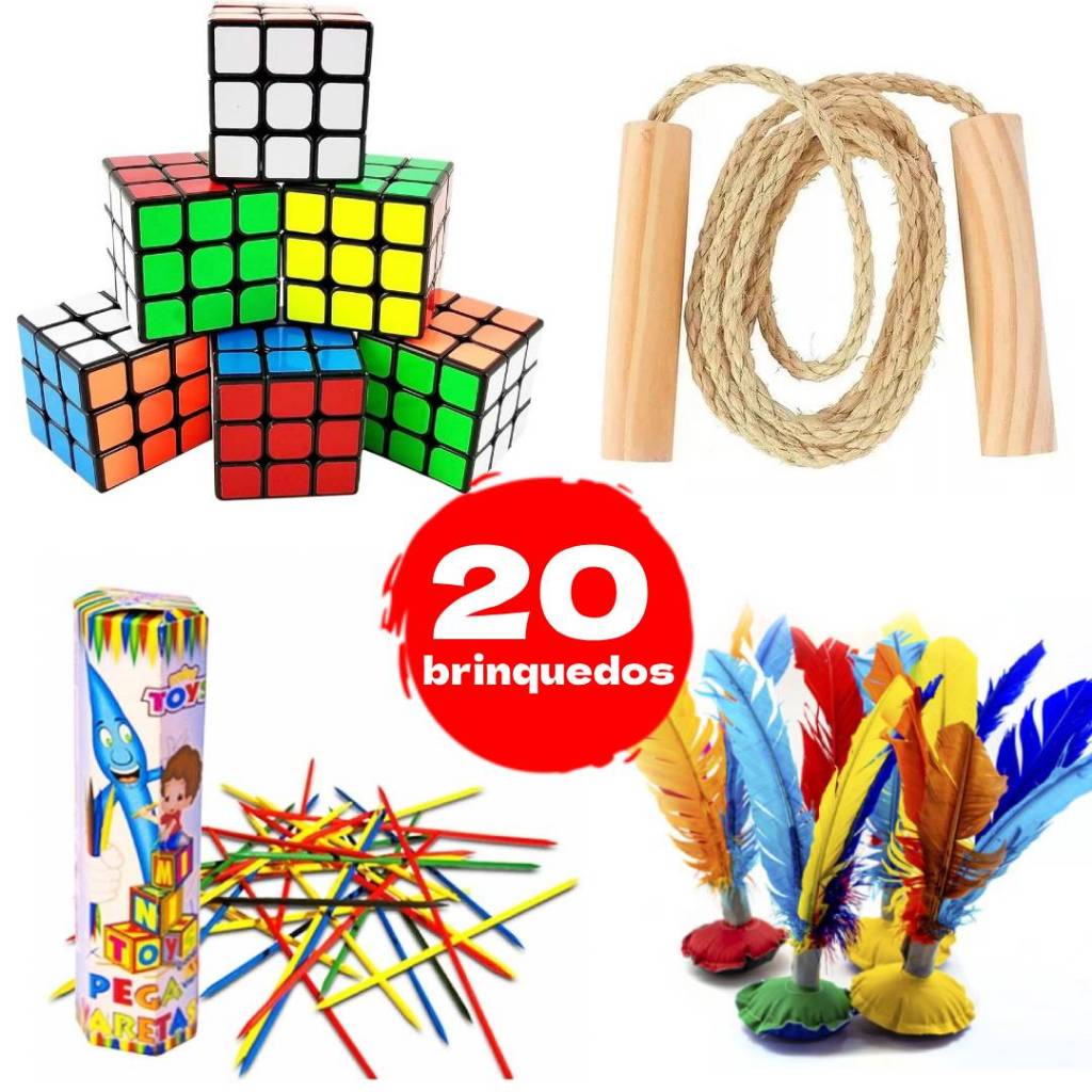 20 Brinquedos Infantis para Lembrancinha de Aniversário Sacolinha ...