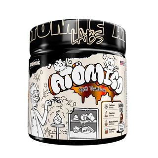 Pré Treino Atômico 300g Sabor: Mango Loko - Atomic Labs Pre Workout com Cafeína e Beta Alanina