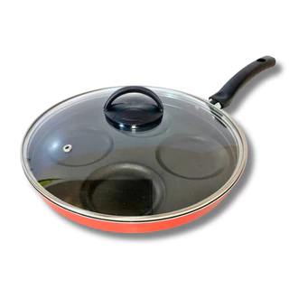 Frigideira 4 em 1 Multiuso com Tampa de Vidro em Oferta na Shopee