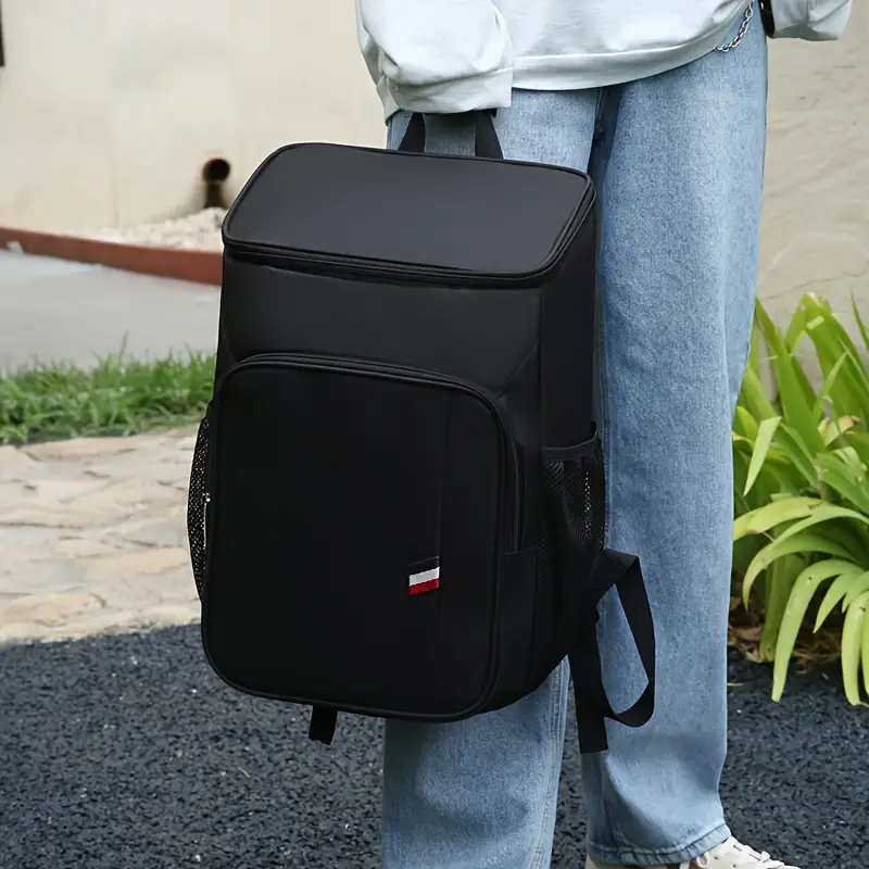 Mochila Térmica Impermeável Grande Capacidade Cooler Portátil Piquenique Quente Frio 23L
