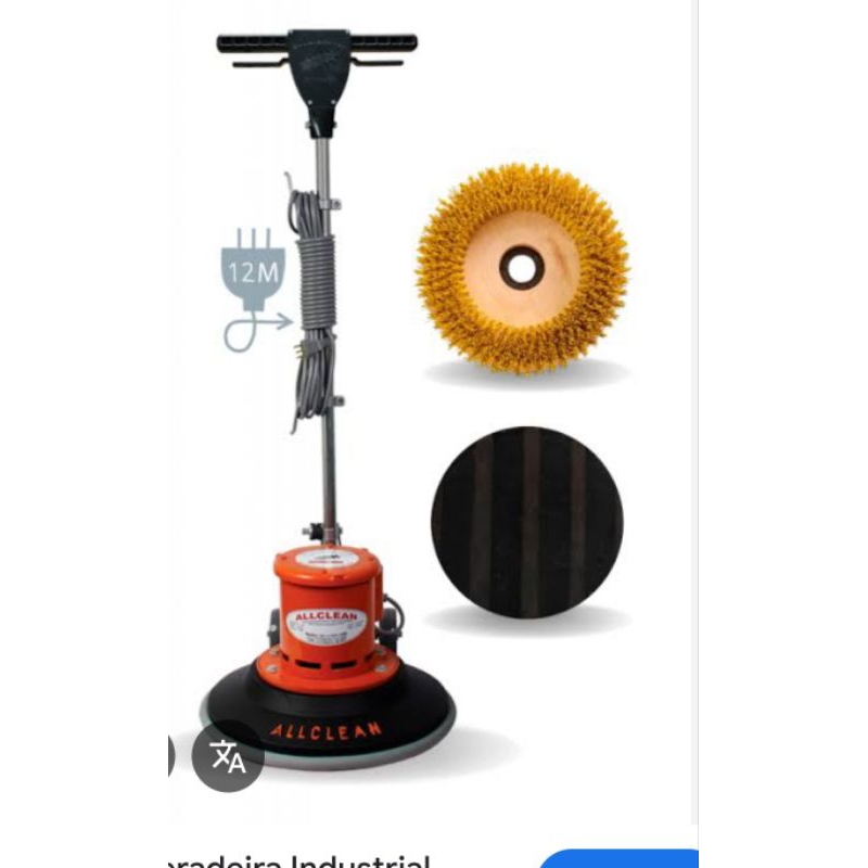 Walzenbürste fein passend für Allclean R 4 / R 4 S / R 4 B Nylon 0,3 mm und Poly