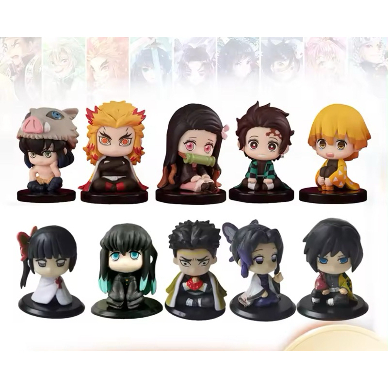 Mini Figure Demon Slayer | Shopee Brasil