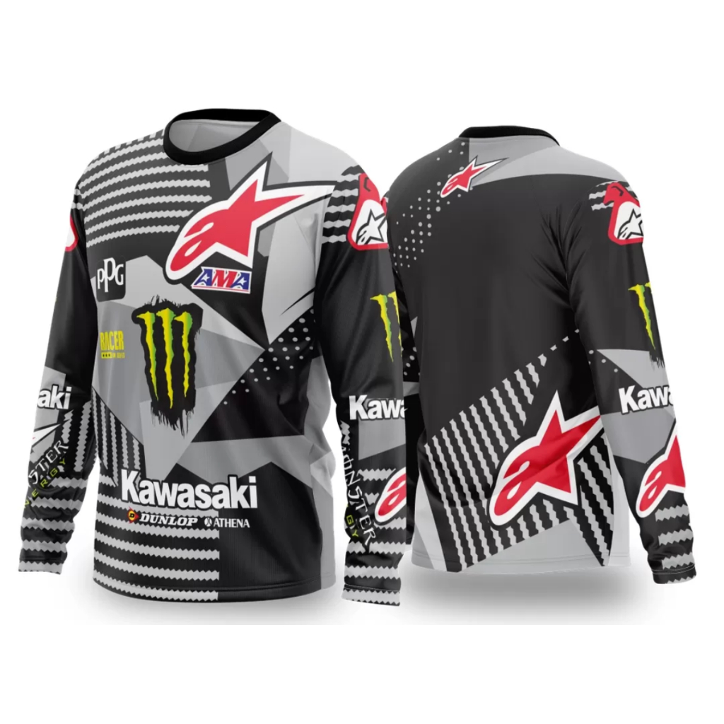 Camisa Camiseta Piloto Fox Motocross Racing Dry Fit Uv50+ Usual