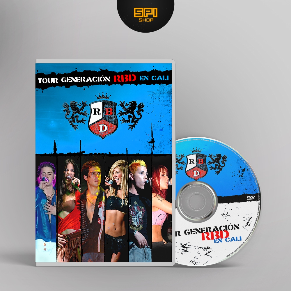 DVD Tour Generación RBD en Cali - Áudio Remasterizado - Ao Vivo + Álbum ...