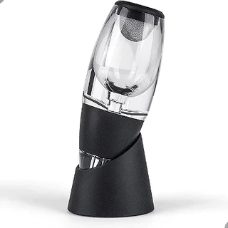 Aerador de Vinho Deluxe Lorben Decantador Decanter Portátil com Filtro Suporte