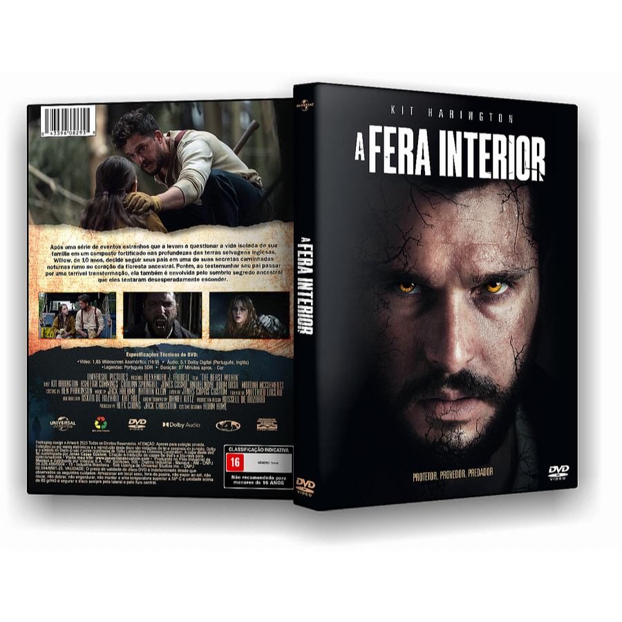 DVD - A Fera Interior (2024) | Shopee Brasil