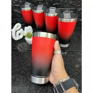 Copo Térmico com Tampa e Abridor Time 473 ML