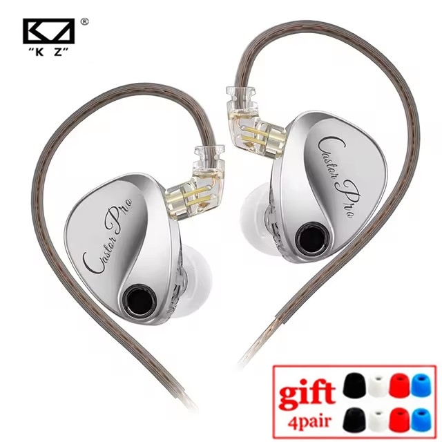 Fone de ouvido Kz Castor Pro Harman versao melhorada + tips s mic