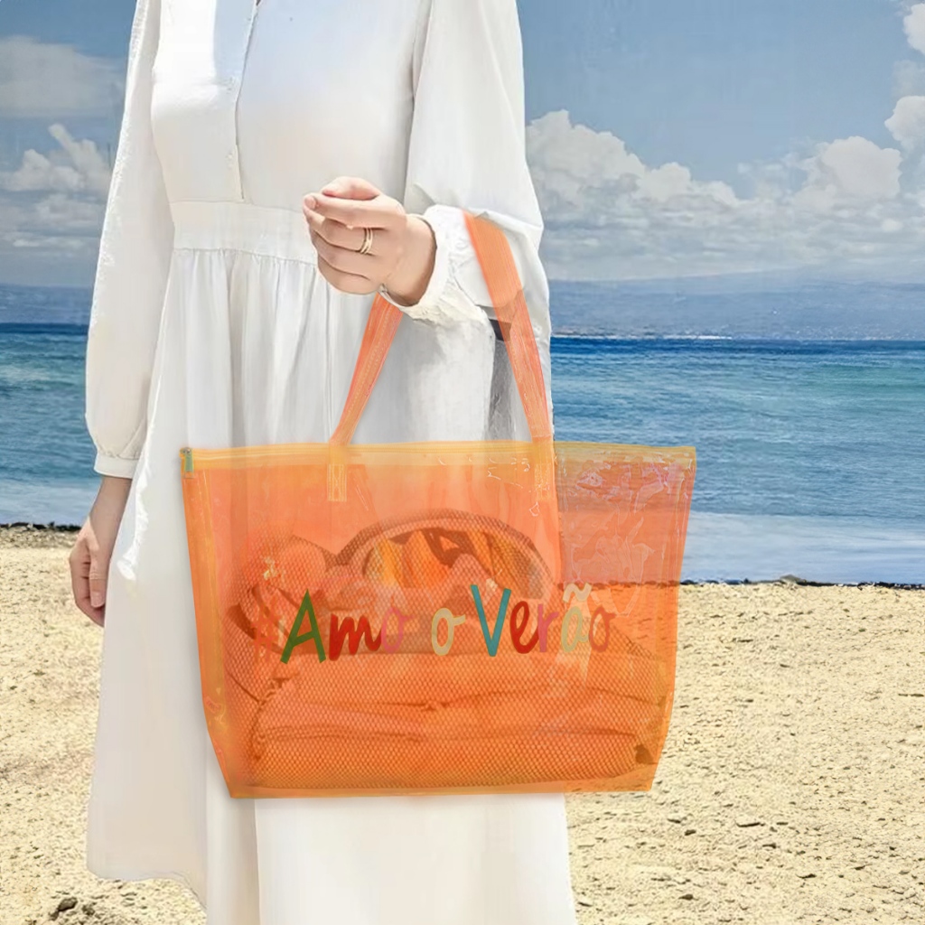 Bolsas Plásticas Bolsos Transparentes HOT Plástico Bolso Playa