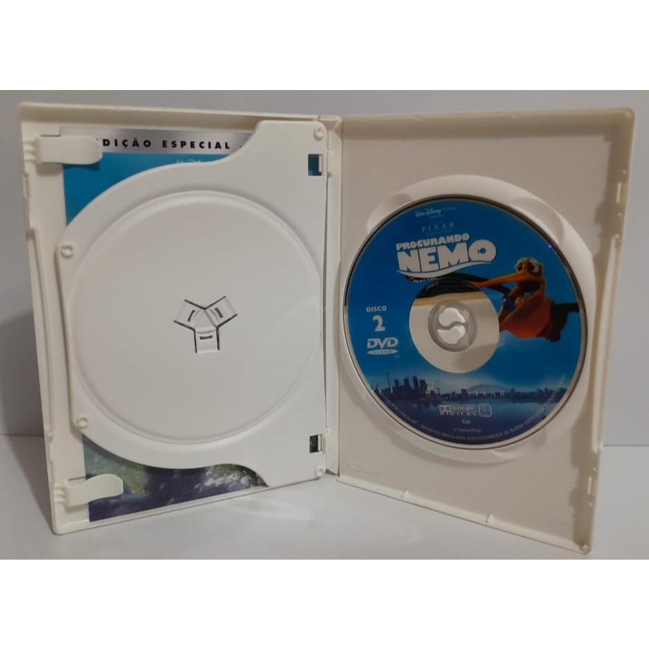 DVD Duplo Widescreen do Filme Infantil Procurando Nemo - Edição