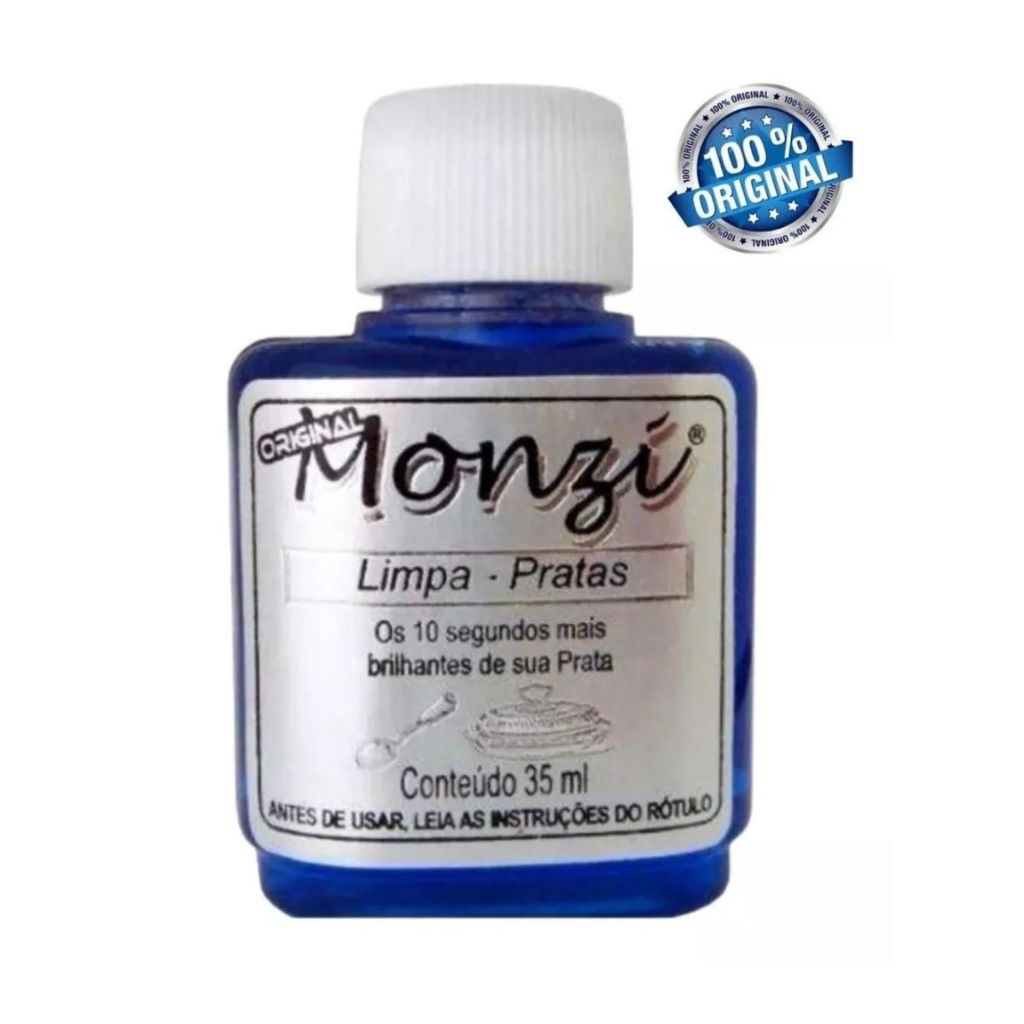 Monzi Limpa Prata O ORIGINAL | Shopee Brasil