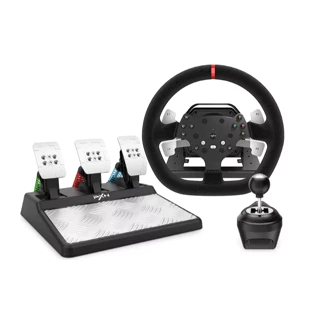 Volante Gamer PXN-V10 Pro Simulador Racing Force Feedback Para Pc/ Ps4/ Xbox One/ X/ S PXN-V10