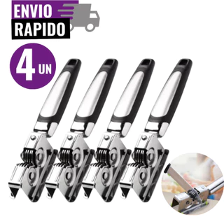 Kit 4 Amolador de Faca Afiador de Faca Inox Afiador Amolador de Facas e Tesouras para Uso Diário em Oferta na Shopee