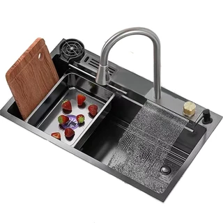 Cuba Gourmet Premium Cascata Lavador Copos Torneira Completa.