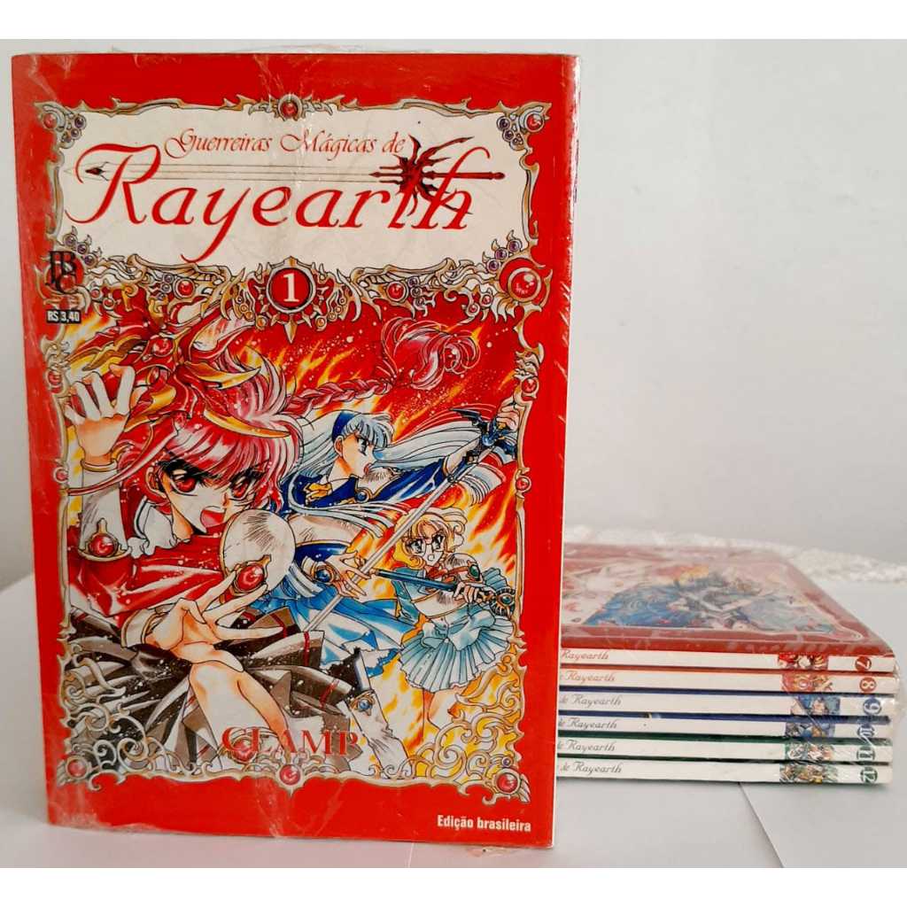 Mangá Guerreiras Mágicas de Rayearth - Coleção Completa (12 volumes)