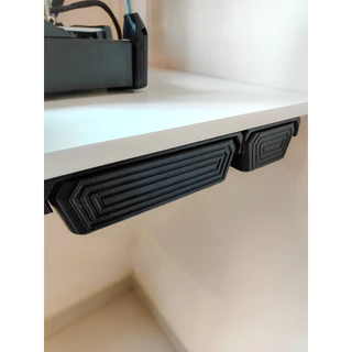 Gavetas Organizadoras Compactas para Mesas 150X150X45 ,75X150X45 Ferramentas Parafusos Canetas Lápis
