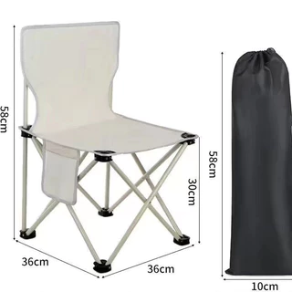 Cadeira de pesca para acampamento, praia, viagem, lazer, dobrável, pequeno banco