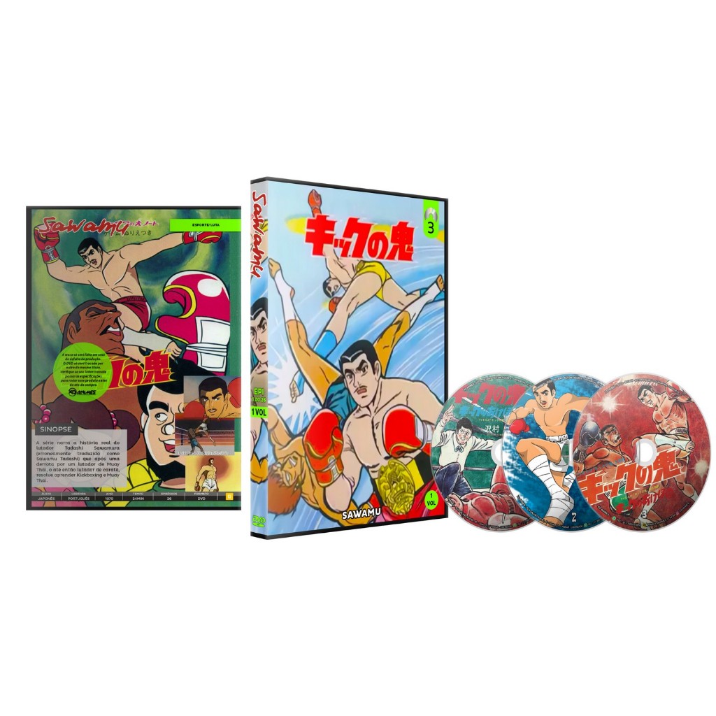DVD Anime Sawamu O Demolidor Completo Legendado