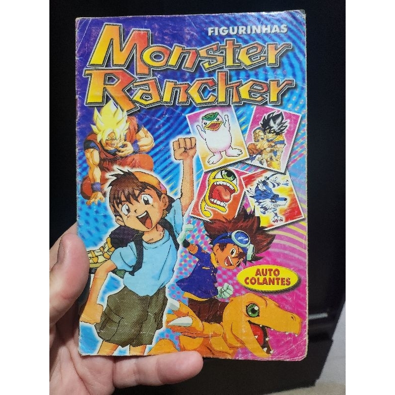 Álbuns monster rancher Digimon pokemon antigo | Shopee Brasil