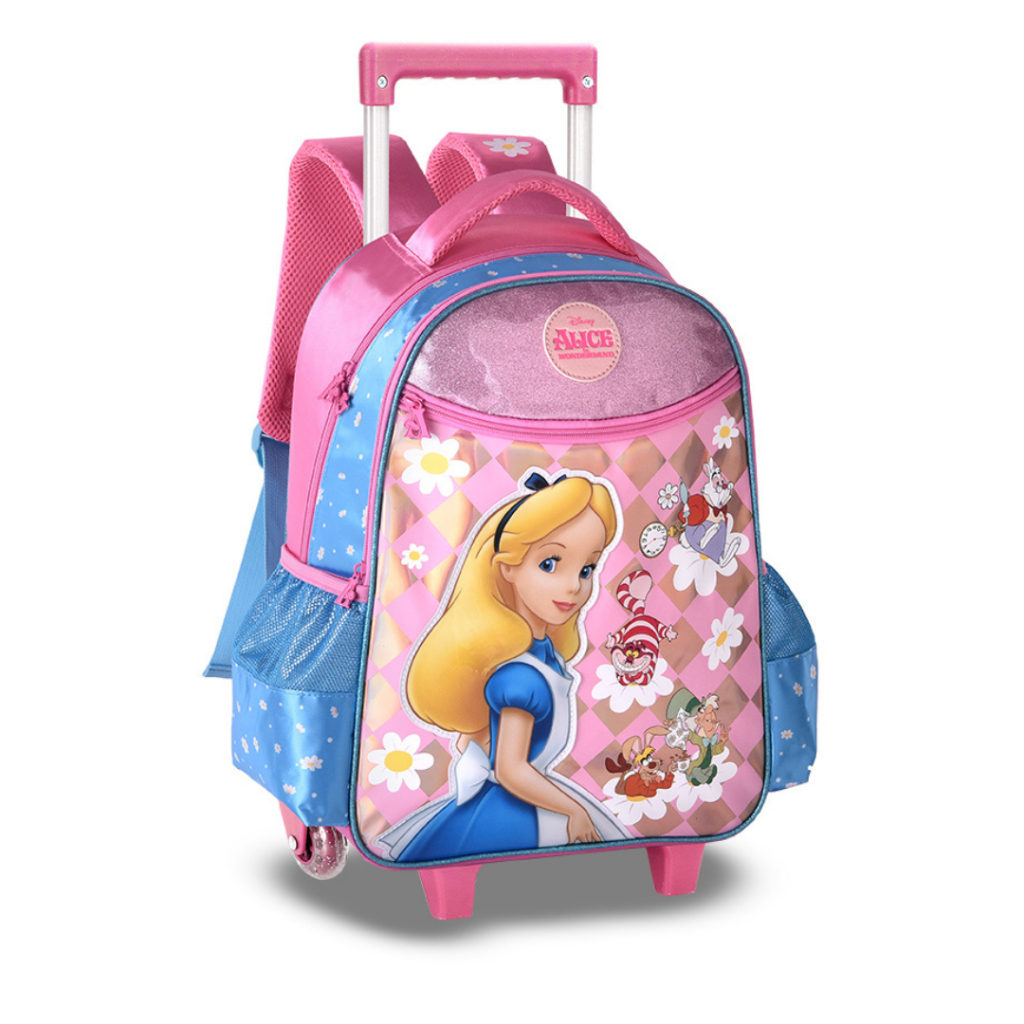 Mochila Carrinho Alice no País das Maravilhas Clio AC24648K