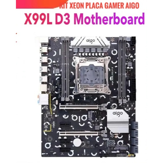 MA-JIN3番セット Kit Placa mãe X99 Machinist e outras | Shopee Brasil